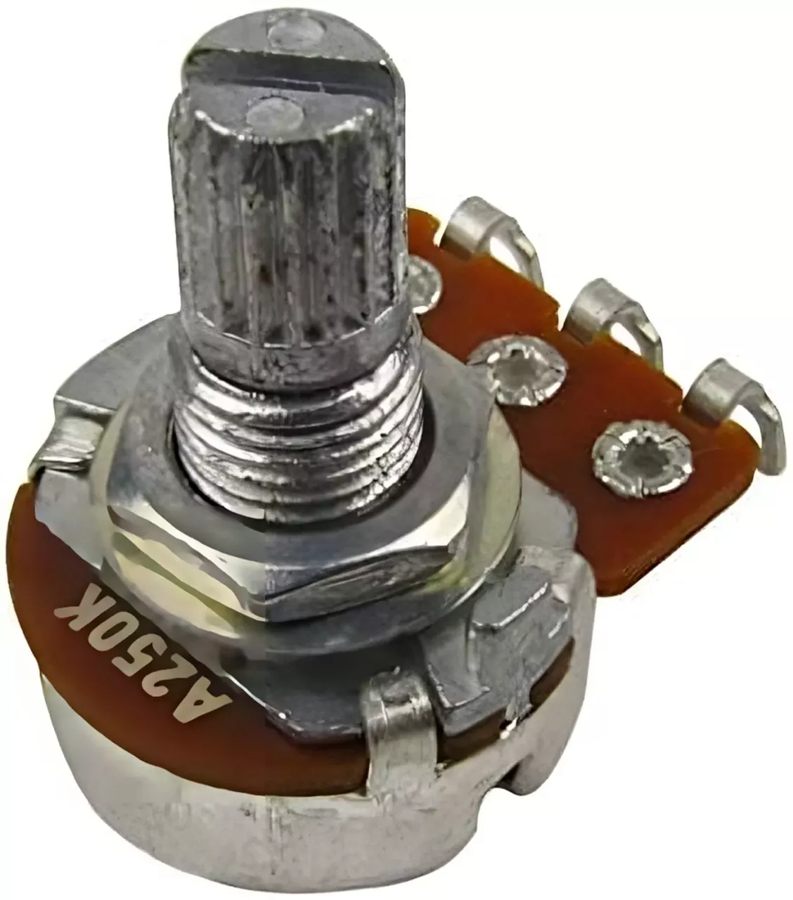 Musiclily M278 Потенциометр A250K (лог), 2шт Musiclily M278 Потенциометр A250K (лог), 2шт