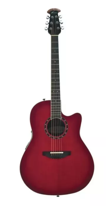 OVATION 2771AX-CCB Standard Balladeer Deep Contour Cutaway Cherry Cherry Burst гитара OVATION 2771AX-CCB Standard Balladeer Deep Contour Cutaway Cherry Cherry Burst гитара