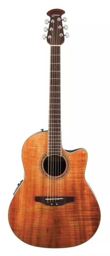 OVATION CS24P-FKOA Celebrity Standard Plus Mid Cutaway Figured Koa гитара OVATION CS24P-FKOA Celebrity Standard Plus Mid Cutaway Figured Koa гитара