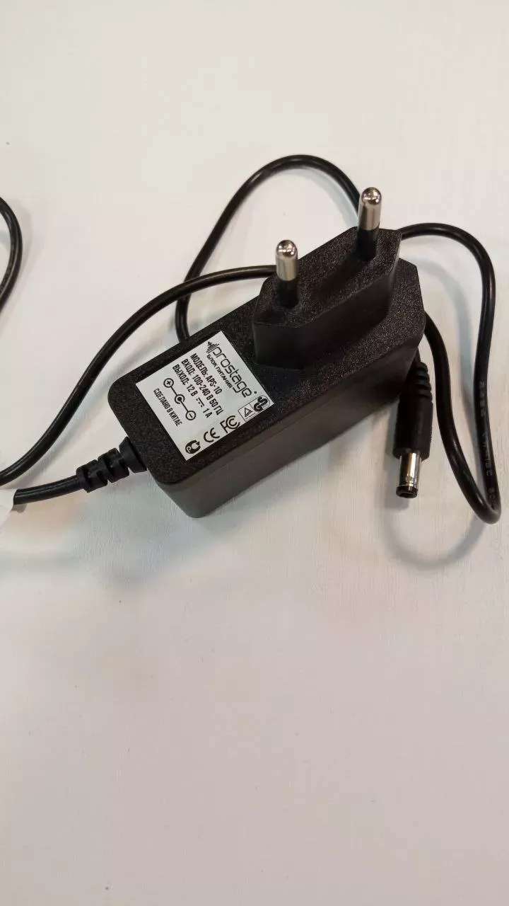 Prostage APS - 10 адаптер импульсный стабилизированный 12V / 1A (-)