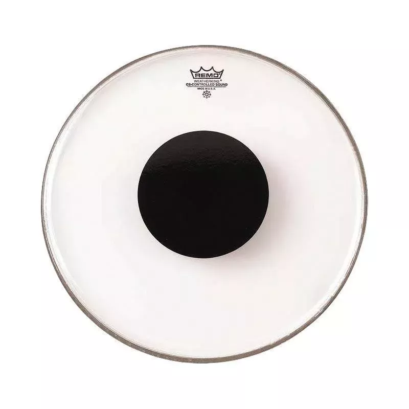REMO CS-0316-10 Batter Controlled Sound Clear Black Dot On Top 16'' пластик REMO CS-0316-10 Batter Controlled Sound Clear Black Dot On Top 16'' пластик