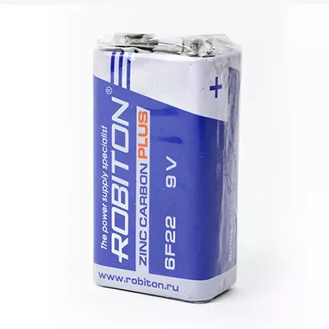 Robiton PLUS 6F22 SR1 Элемент питания Robiton PLUS 6F22 SR1 Элемент питания
