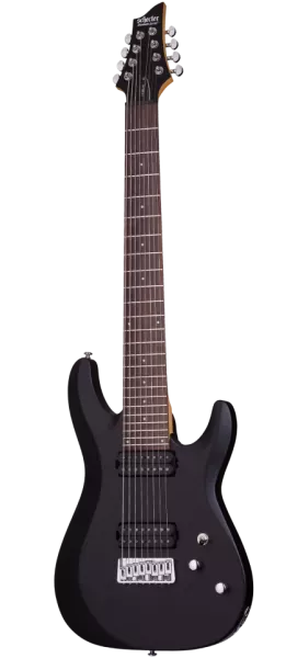 Schecter C-8 Deluxe SBK Гитара электрическая восьмиструнная