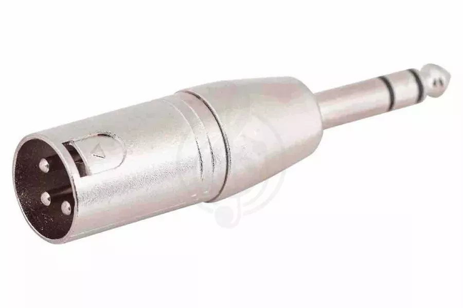 STANDS & CABLES ADA010 - переходник XLR папа -> джек стерео 6.3 мм STANDS & CABLES ADA010 - переходник XLR папа -> джек стерео 6.3 мм