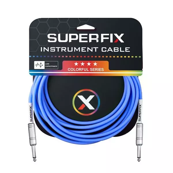 SuperFix XIC4113BLN-4.5 Кабель инструментальный цвет синий SuperFix XIC4113BLN-4.5 Кабель инструментальный цвет синий