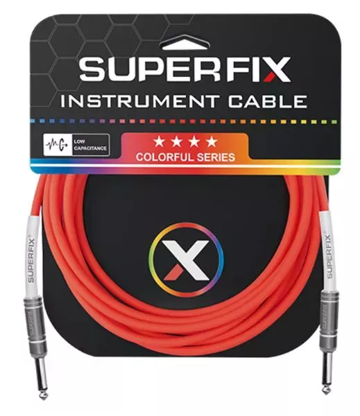 SuperFix XIC4113ORN-4.5 Кабель инструментальный цвет оранжевый SuperFix XIC4113ORN-4.5 Кабель инструментальный цвет оранжевый