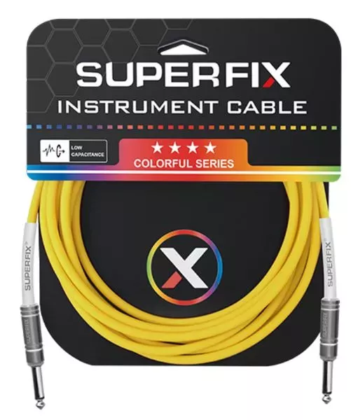 SuperFix XIC4113YLN-4.5 Кабель инструментальный цвет желтый SuperFix XIC4113YLN-4.5 Кабель инструментальный цвет желтый