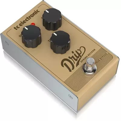 TC ELECTRONIC DRIP SPRING REVERB гитарная педаль, эффект пружинной реверберации TC ELECTRONIC DRIP SPRING REVERB гитарная педаль, эффект пружинной реверберации