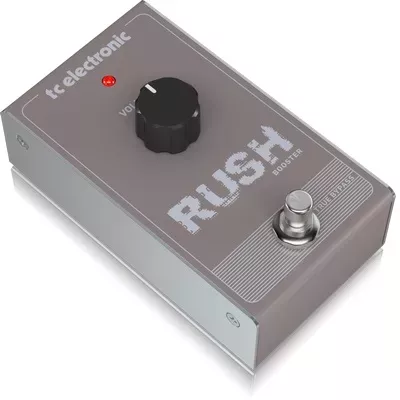 TC ELECTRONIC RUSH BOOSTER ультра-прозрачный чистый бустер с мощным усилением 20 дБ TC ELECTRONIC RUSH BOOSTER ультра-прозрачный чистый бустер с мощным усилением 20 дБ