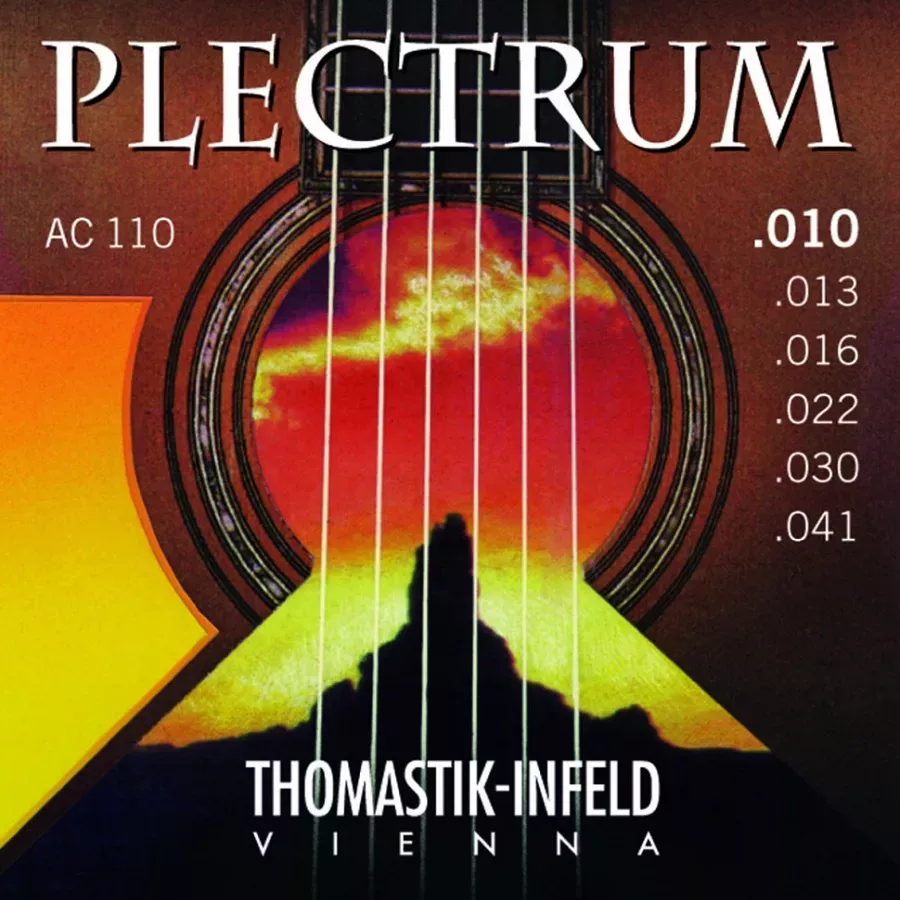 THOMASTIK Plectrum AC110T струны для акустической гитары 10-41, бронза