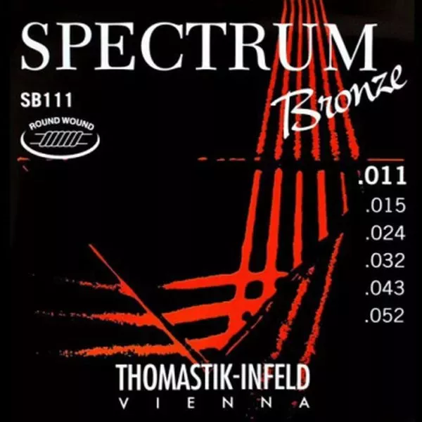 THOMASTIK Spectrum SB111T струны для акустической гитары 11-52, бронза