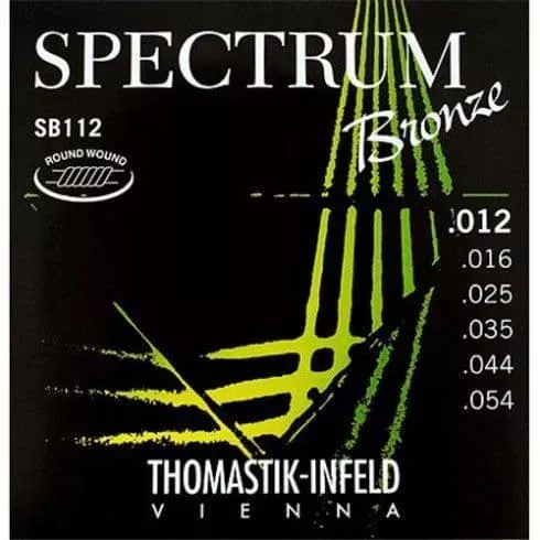 THOMASTIK Spectrum SB112 струны для акустической гитары 12-54, бронза THOMASTIK Spectrum SB112 струны для акустической гитары 12-54, бронза