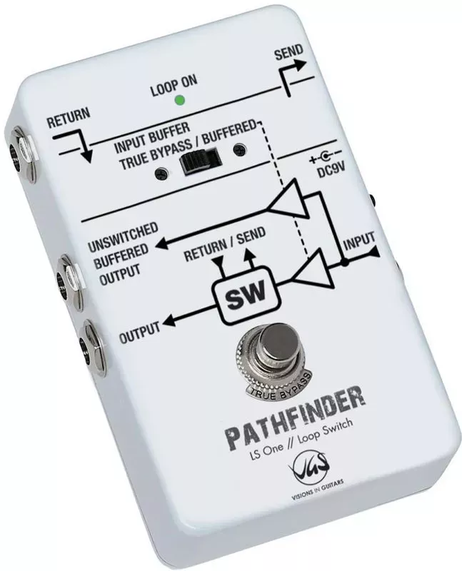 VGS Pathfinder LS-One педаль для электрогитары переключатель цепей эффектов VGS Pathfinder LS-One педаль для электрогитары переключатель цепей эффектов