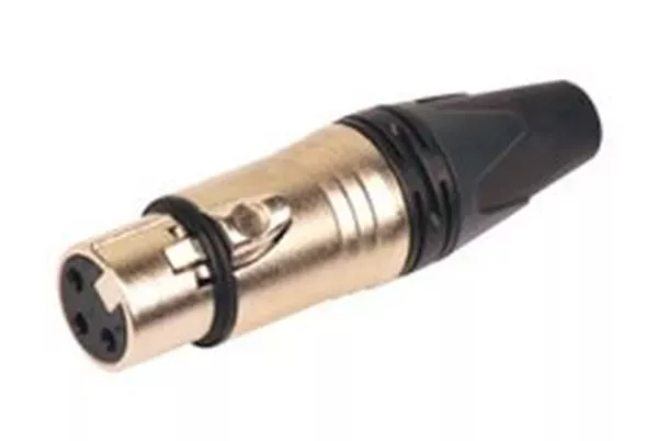 XLINE Cables RCON XLR3F 17 Разъем XLR МАМА кабельный никель 3pin Цвет: хром XLINE Cables RCON XLR3F 17 Разъем XLR МАМА кабельный никель 3pin Цвет: хром