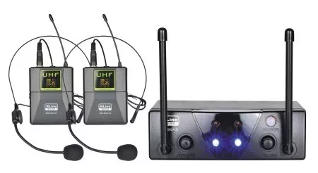 XLine MD-262A-B Радиосистема двухканальная c двумя поясными передатчиками и головными гарнитурами XLine MD-262A-B Радиосистема двухканальная c двумя поясными передатчиками и головными гарнитурами